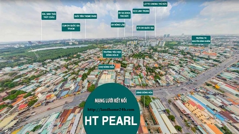 Liên kết vùng Dự án HT Pearl Dĩ An
