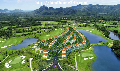BIỆT THỰ VEN ĐÔ CHƯƠNG MỸ, HÀ NỘI, WYNDHAM SKY LAKE VILLAS - QUẦN THỂ SÂN GOLF TOP 100 THẾ GIỚI