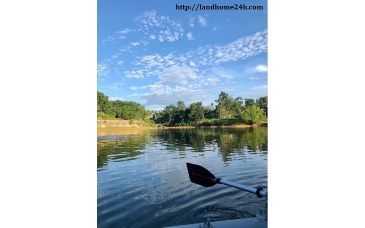 [BÁN GẤP] LÔ ĐẤT NGHỈ DƯỠNG, BÁM HỒ, KHUÔN VIÊN SẴN TẠI CƯ YÊN, DIỆN TÍCH 1.400M2