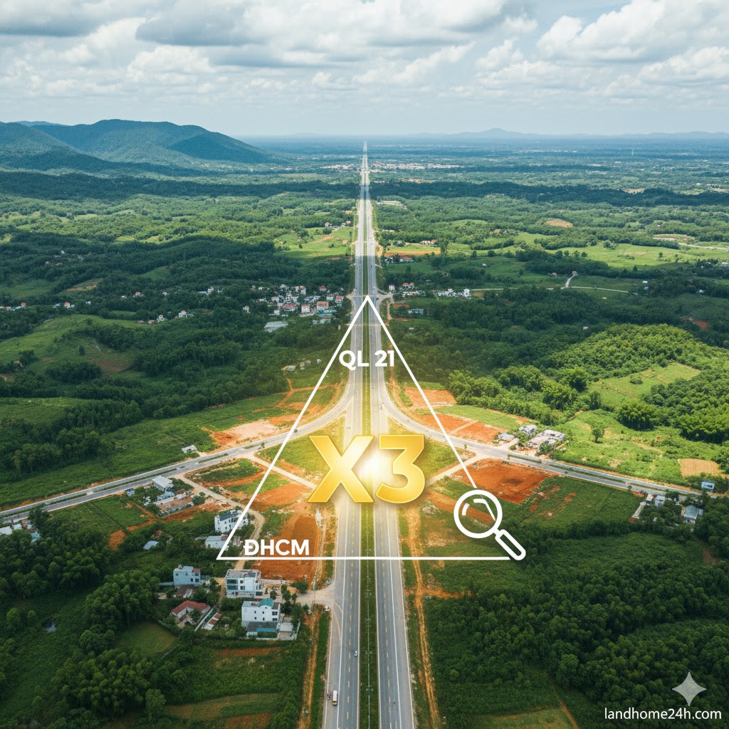 [Lợi Thế Độc Quyền] Đất Nền An Nghĩa - Tam Giác Vàng Giao Thương QL 21, QL 12B, Đường Hồ Chí Minh